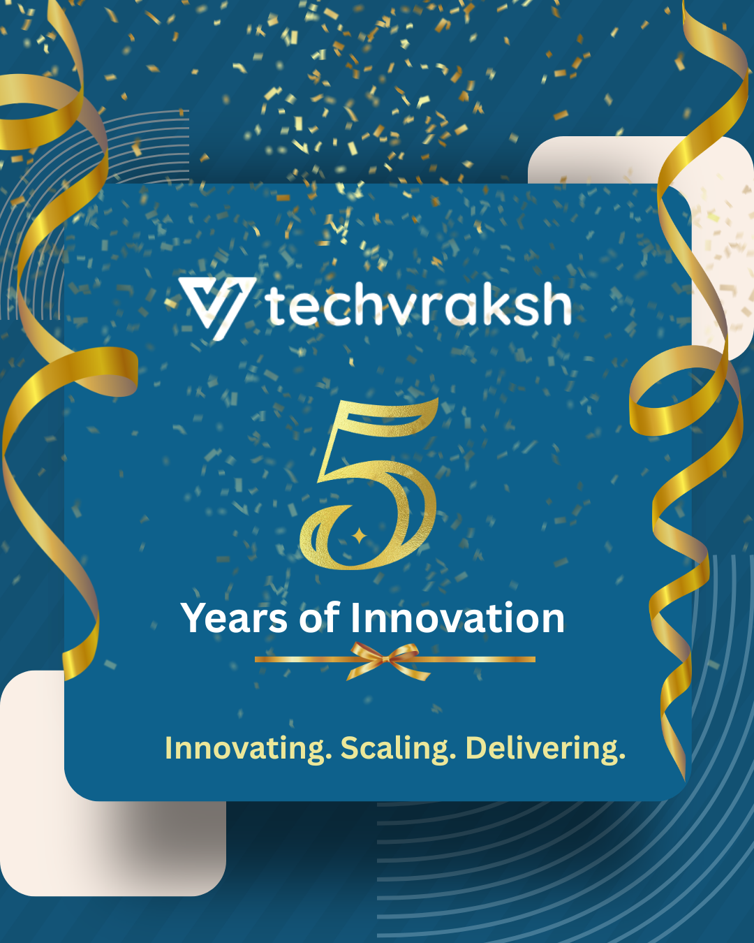 🎉 Celebrating 5 Years of TechVraksh: A Journey of Growth, Innovation, and Impact