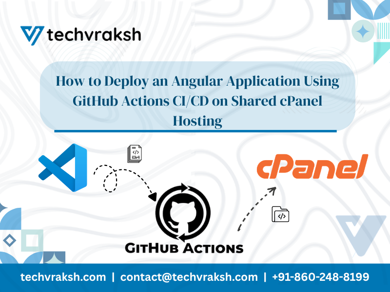 How to Deploy an Angular Application Using GitHub Actions CI/CD on Shared cPanel Hosting