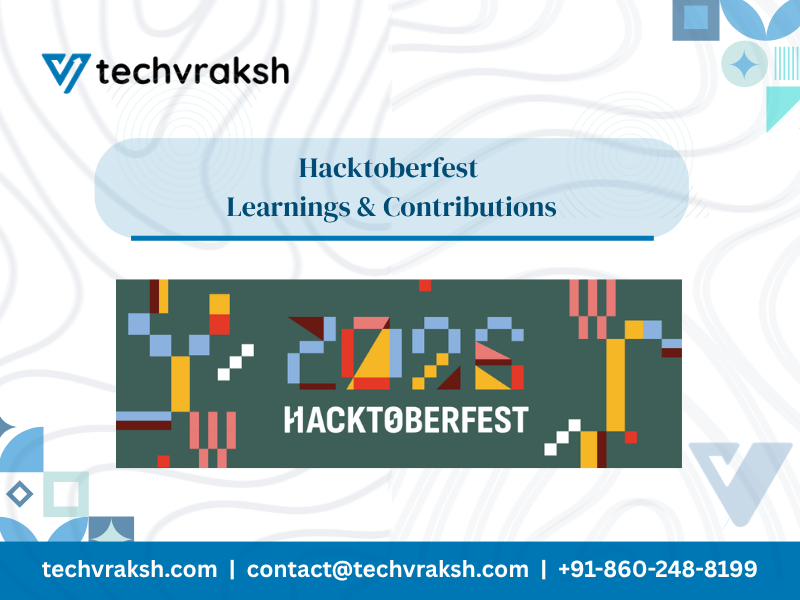 Hacktoberfest Learnings & Contributions